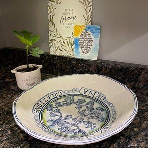 Rare Ryan Hoffman Large Original Serving Bowl from Anthropologie